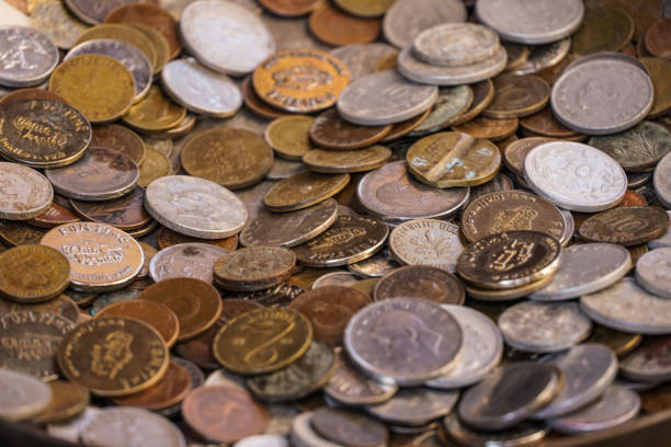 istock The old metal coins 1188038624