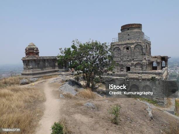 Old And Beautiful Gingee Fort Of Tamilnadu Stock Photo - Download Image Now - Ancient, Architectural Column, Architecture