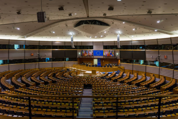 istock European parliament hemicycle 1188041666