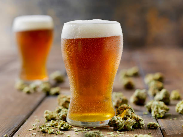 istock Cannabis Infused Amber Ale 1188048699