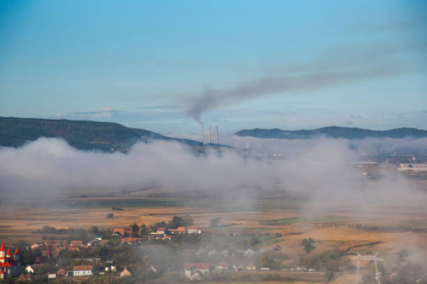 istock Mystic fog on the hill 1188051450