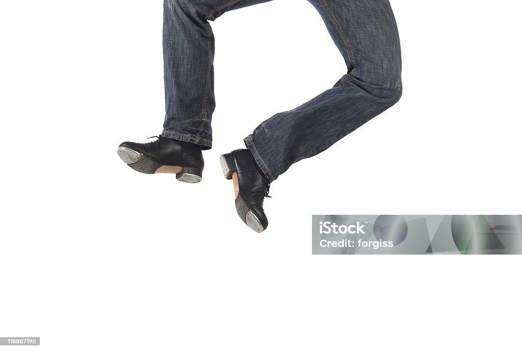 Single tap dancer  Tap Dancing Stock Photo