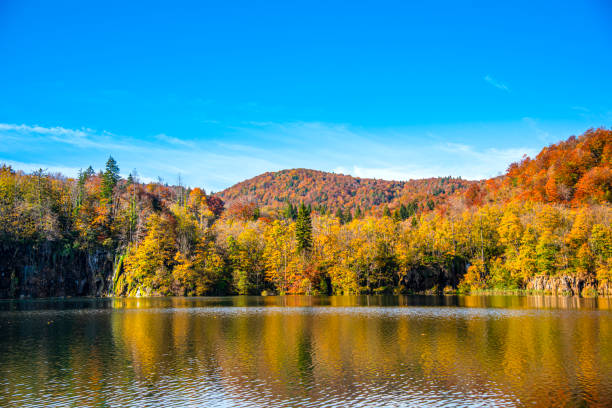 istock Beautiful autumn landscape in Plitvice Jezera Lakes Park 1188072210
