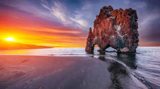 Photo of view of Hvitserkur