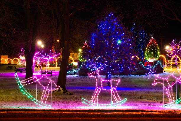 istock Rocking reindeer Christmas 1188081374