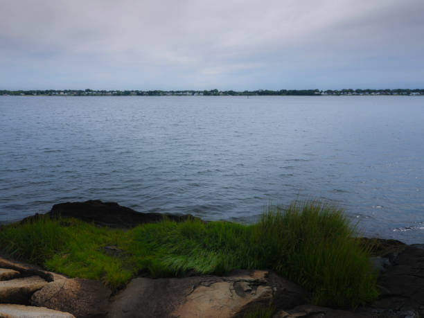 Photo taken on riverbank in Warwick, Rhode Island
