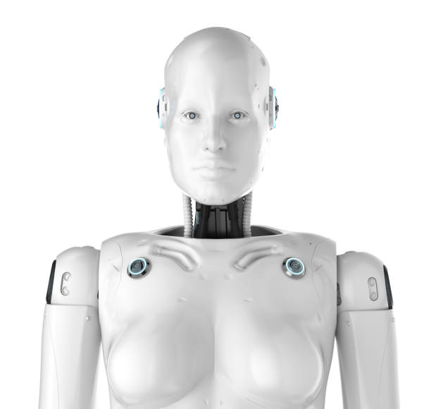 istock Female cyborg or robot 1188088738