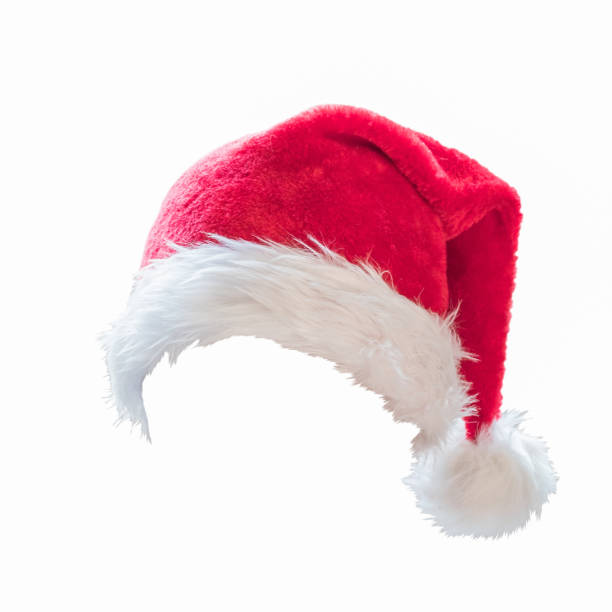 istock Santa Claus helper red hat costume isolated on white background with clipping path for Christmas and New Year holiday seasonal festive celebration design decoration. 1188089229