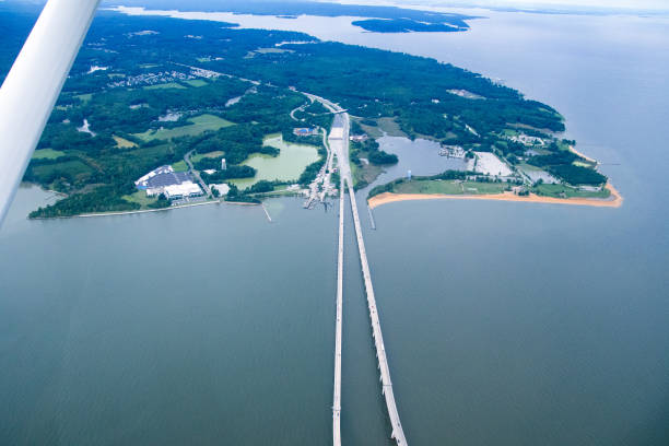 istock Sandy Point State Park, Maryland, Aerial View 1188093471