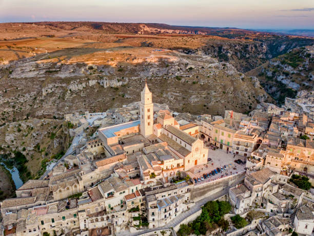 istock Stones of Matera at sunset 1188103292