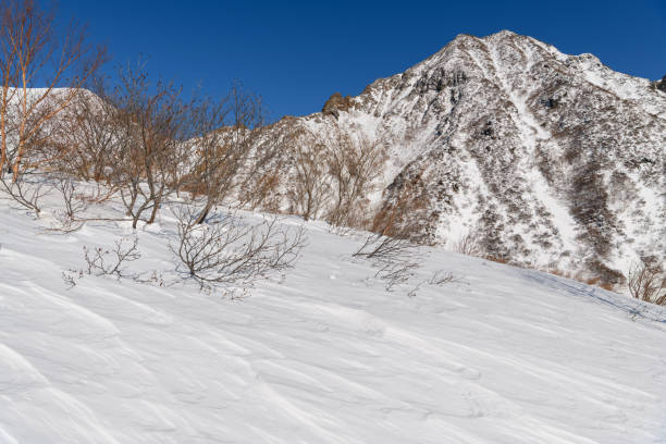 istock Mount Asahi in the Nasu Mountain Range 1188114349