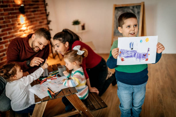 istock Artistic family 1188115196