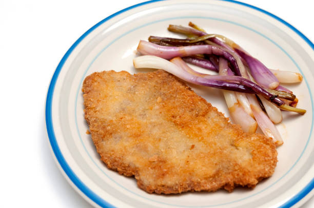 istock Japanese deep fried pork cutlet With Shallots 1188122450