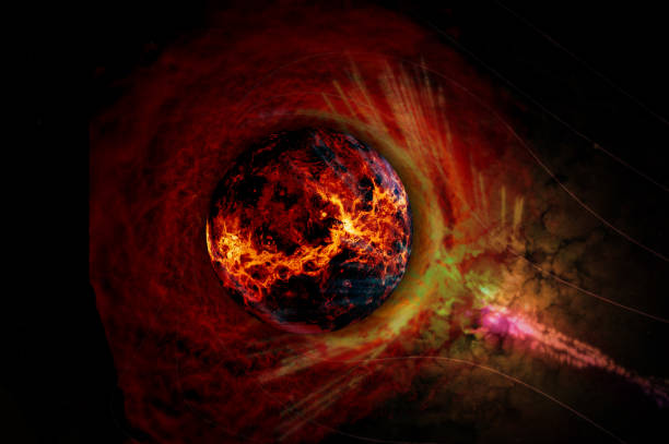 Sun glowing bright in nebula clouds surrounded. Solar flare burning around astrological celestial at galaxy conceptual background design. Elements of this image furnished by NASA.\n\n/urls:\nhttps://images.nasa.gov/details-iss036e041384.html\nhttps://www.nasa.gov/image-feature/how-to-travel-at-nearly-the-speed-of-light\nhttps://images.nasa.gov/details-S91-50688.html\nhttps://images-assets.nasa.gov/image/GSFC_20171208_Archive_e000078/GSFC_20171208_Archive_e000078~orig.jpg \nhttps://images.nasa.gov/details-GSFC_20171208_Archive_e000078.html