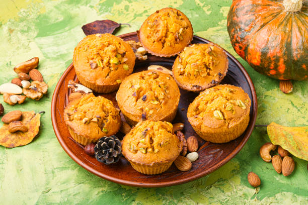 istock Homemade pumpkin muffins 1188153290
