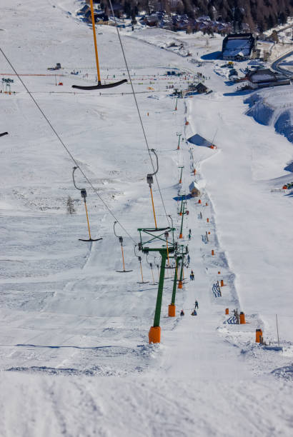 istock Ski lift on the mountain 1188164993