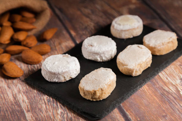 istock Christmas polvorones close-up 1188169710