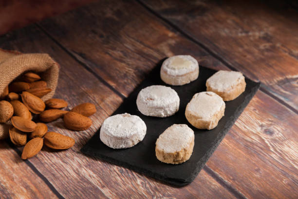 istock Christmas polvorones on slate plate 1188169712