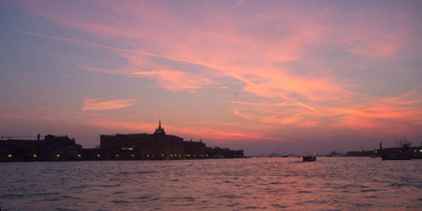 istock sunset over the Venice Lagoon 1188174690