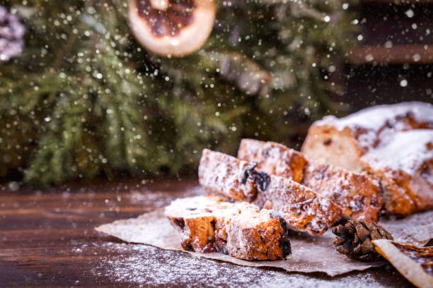 istock Christmas pastries Dresdnen Stollen 1188176756