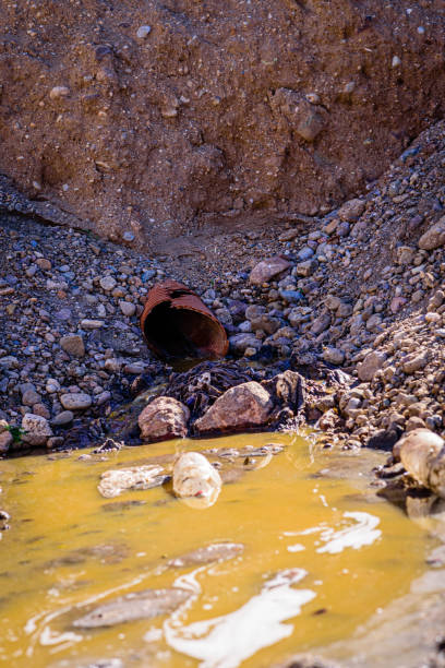 istock illegal dumping of polluting waters into the environment 1188179350
