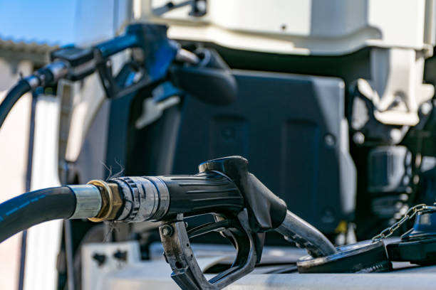istock Refueling adblue in a truck 1188188136