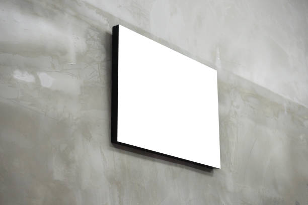 istock Blank Frame for photo or picture art on vintage wall. 1188189687