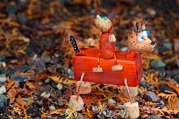 istock handmade toy dry thuja background 1188191708