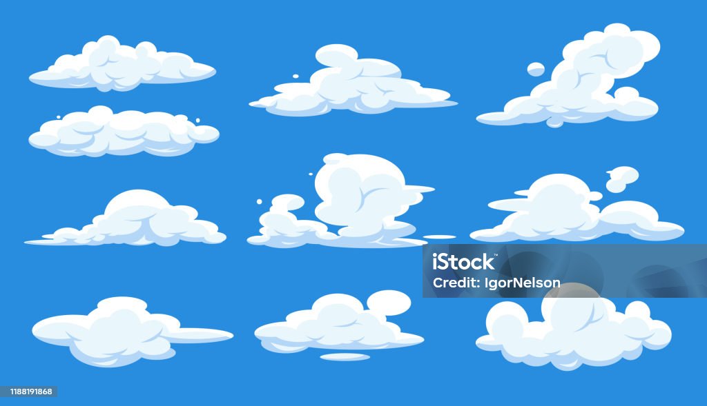 Ilustración de Nubes De Dibujos Animados Se Aíslan En El Cielo Azul Paisaje Nublado En El Cielo Azul Nube Blanca y más Vectores Libres de Derechos de Nublado - iStock Ilustración de Nubes De Dibujos Animados Se Aíslan En El Cielo Azul Paisaje Nublado En El Cielo Azul Nube Blanca y más Vectores Libres de Derechos de Nublado - iStock