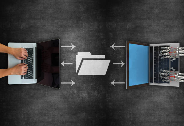 istock Concept of file sharing on blackboard 1188195355