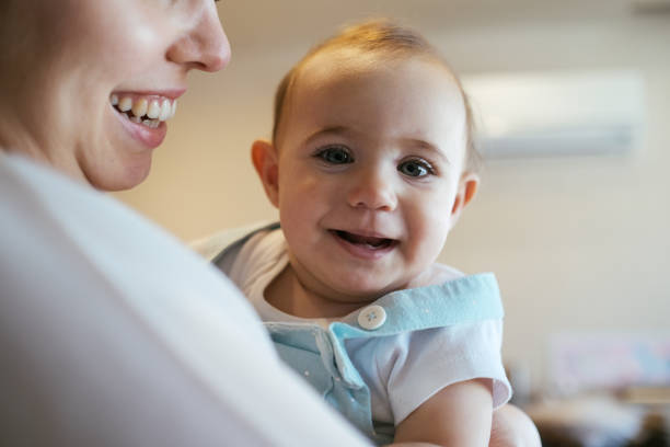 istock Mommy's little angel 1188197859