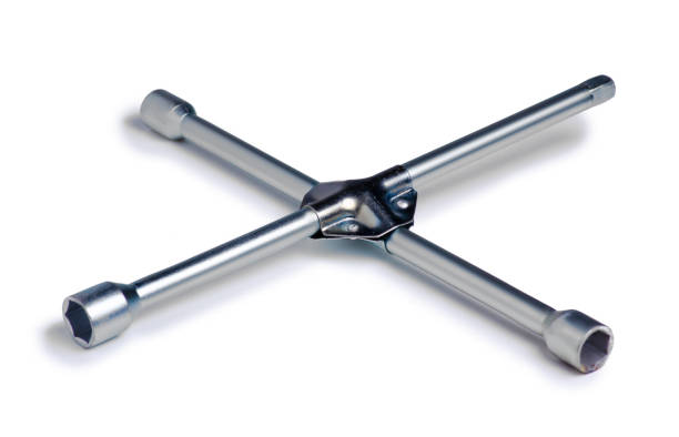 istock Cross wheel wrench 1188199788