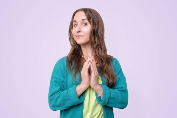 istock Cunning woman w looking aside indenting to realize tricky plan. 1188201722