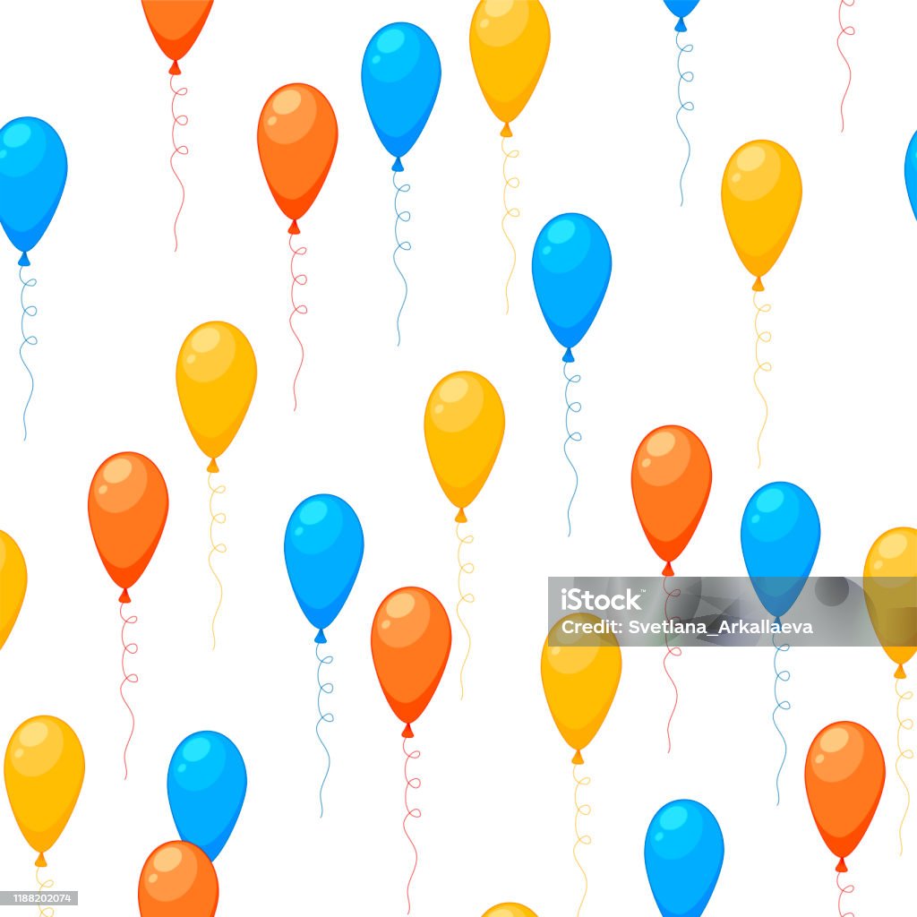 Ilustración de Cumpleaños Patrón Multicolor Sin Costuras Con Globos Sobre Un Fondo Blanco Estilo De Dibujos Animados Vector y más Vectores Libres de Derechos de Acontecimiento - iStock Ilustración de Cumpleaños Patrón Multicolor Sin Costuras Con Globos Sobre Un Fondo Blanco Estilo De Dibujos Animados Vector y más Vectores Libres de Derechos de Acontecimiento - iStock