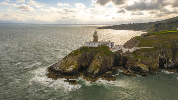istock Aerial view of Baily Lighthouse, Howth North Dublin 1188204483