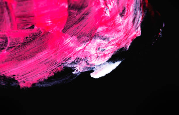 istock Abstract painted background. Background was painted on black paper. 1188204532