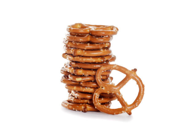 istock closeup stack of salted pretzels 1188207918