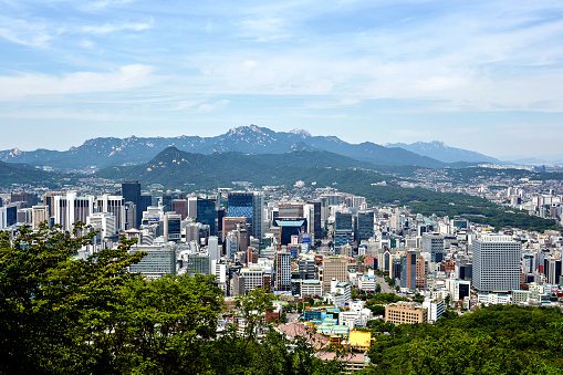 It is Seoul, the capital of Korea.
