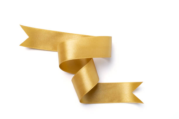 istock gold banners ribbons label on white background 1188210128