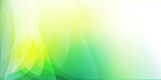 Vector illustration of abstract background with green gradient