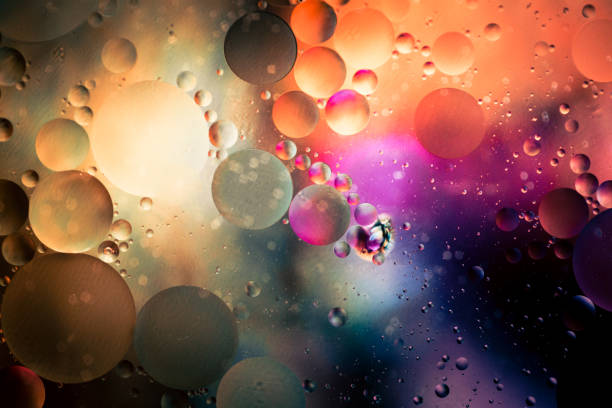 istock Macro oil and water multi colored abstract background 1188219079