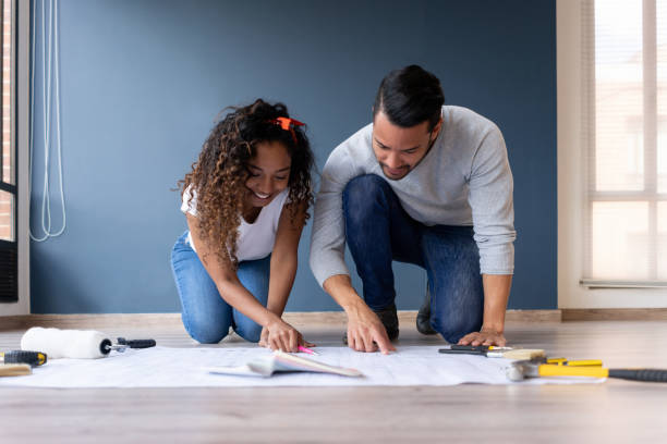 istock Couple redecorating their house 1188220325