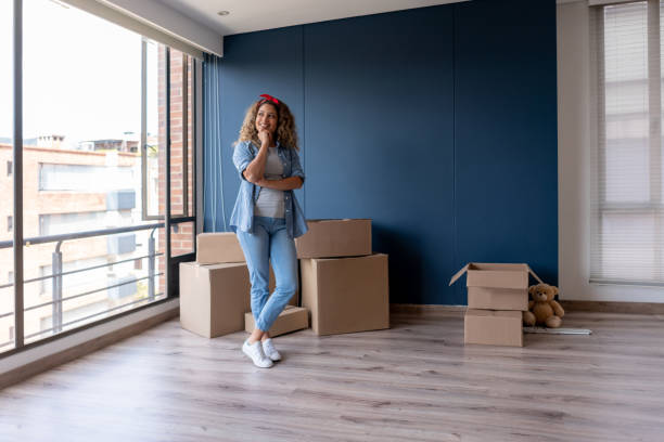 istock Thoughtful woman moving house 1188220395