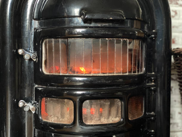 istock Wood stove burning 1188220598