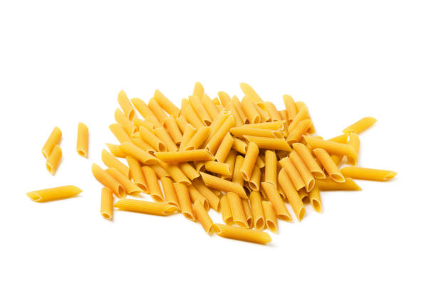 istock Dry raw penne rigate pasta 1188220981