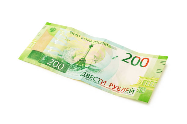 istock New Russian money, banknotes worth two hundred rubles 1188225548