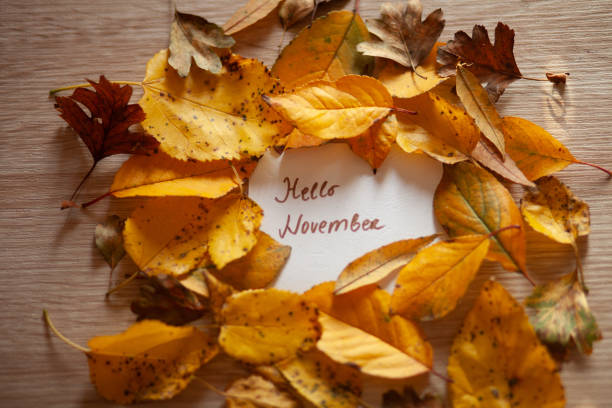 istock Watercolor autumn background 1188225855
