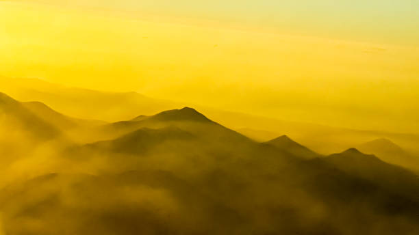 istock colorful mountains in clouds - like painting, defocused, abstract 1188231637