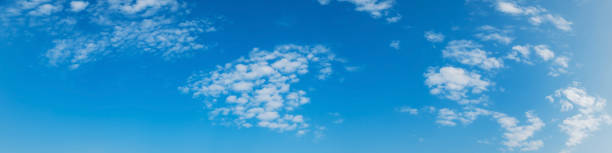 istock Panorama sky with cloud on a sunny day. Beautiful cirrus cloud. 1188235469