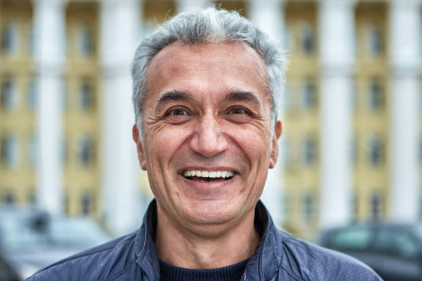 istock Cheerful successful intelligent man over 50 years old. 1188251721